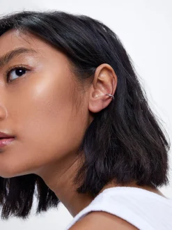 Ear Cuff With Cubic Zirconia|Parfois Clearance