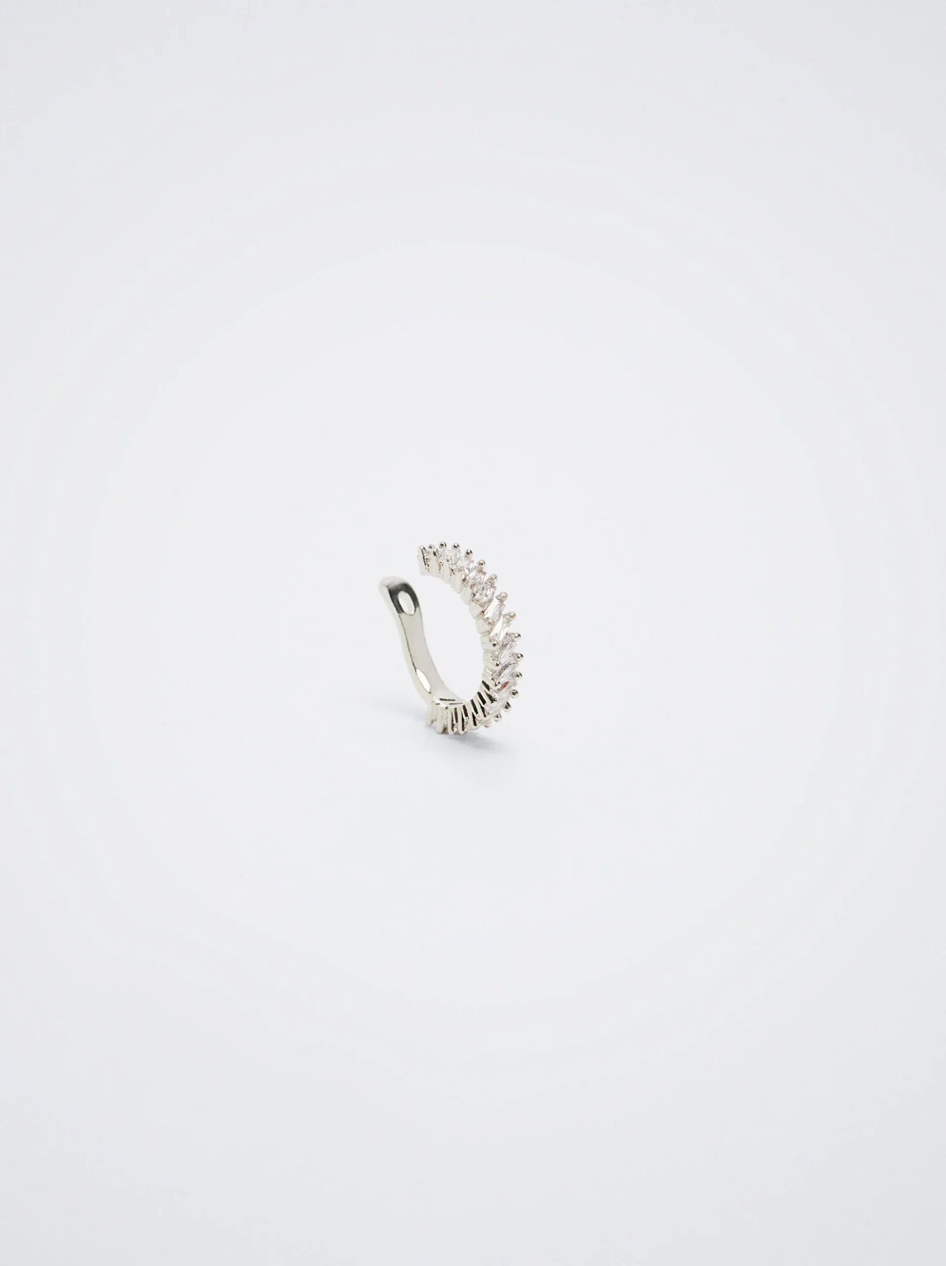Ear Cuff With Cubic Zirconia|Parfois Flash Sale