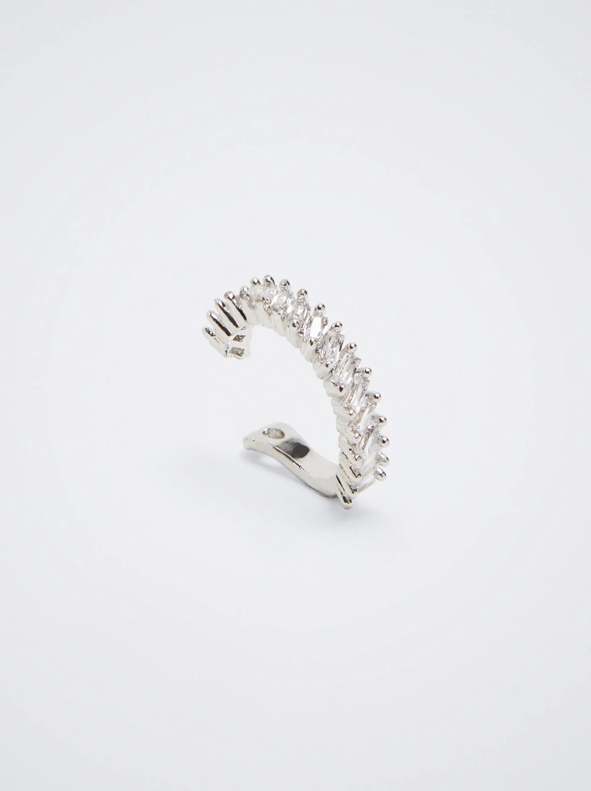 Ear Cuff With Cubic Zirconia|Parfois Flash Sale