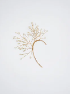 Ear Cuff With Freshwater Pearls|Parfois Outlet