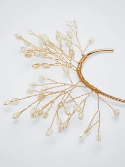 Ear Cuff With Freshwater Pearls|Parfois Outlet