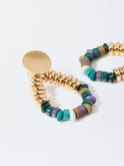 Earrings With Beads|Parfois Flash Sale