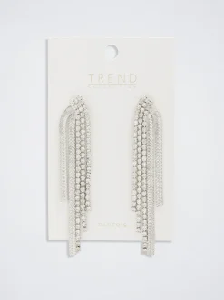 Earrings With Crystals|Parfois Store