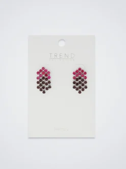 Earrings With Crystals|Parfois Hot