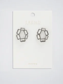 Earrings With Crystals|Parfois Fashion