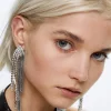 Earrings With Crystals|Parfois Flash Sale