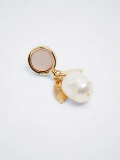 Earrings With Freshwater Pearl|Parfois Store
