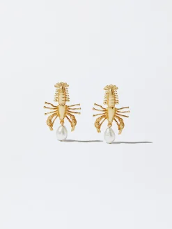 Earrings With Freshwater Pearl|Parfois Store