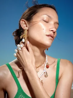 Earrings With Freshwater Pearl|Parfois Store