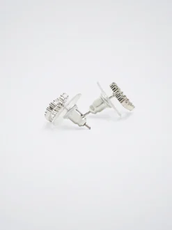 Earrings With Heart And Zirconia|Parfois Cheap