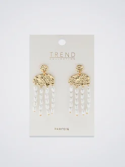 Earrings With Pearls|Parfois Shop