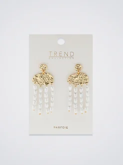 Earrings With Pearls|Parfois Discount