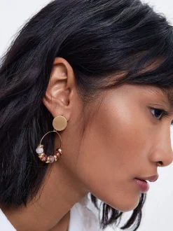 Earrings With Resin|Parfois Hot