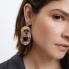 Earrings With Resin|Parfois Store