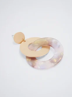 Earrings With Resin|Parfois Store