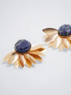 Earrings With Semiprecious Stone|Parfois Hot