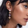 Earrings With Semiprecious Stone|Parfois Clearance