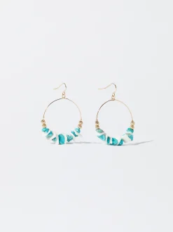 Earrings With Stone|Parfois Fashion