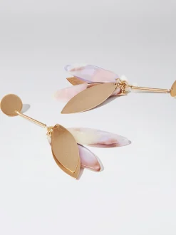 Earrings With Stone And Resin|Parfois Best Sale