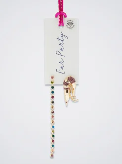 Earrings With Zirconia|Parfois Fashion