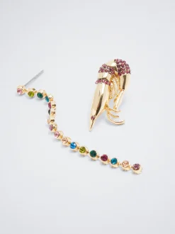 Earrings With Zirconia|Parfois Fashion