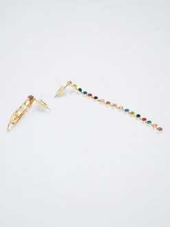 Earrings With Zirconia|Parfois Shop