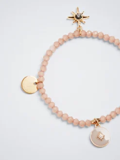 Elastic Bracelet With Charms|Parfois Fashion