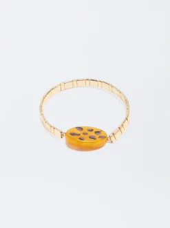 Elastic Bracelet With Resin|Parfois Fashion
