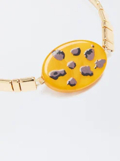 Elastic Bracelet With Resin|Parfois Fashion