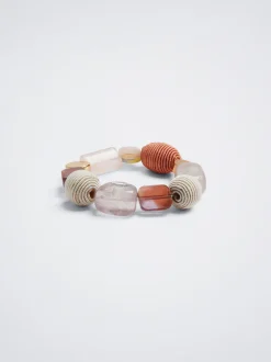 Elastic Bracelet With Stone And Resin|Parfois Shop