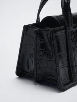 Embossed Animal Handbag|Parfois Online