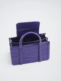 Embossed Animal Handbag|Parfois Flash Sale