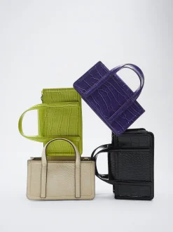 Embossed Animal Handbag|Parfois Flash Sale