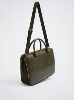 Embossed 13” Laptop Bag|Parfois Best Sale