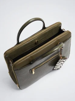 Embossed 13” Laptop Bag|Parfois Best Sale
