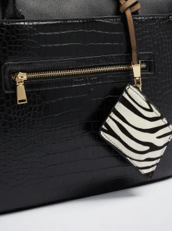 Embossed 13&rdquo; Laptop Bag|Parfois Flash Sale
