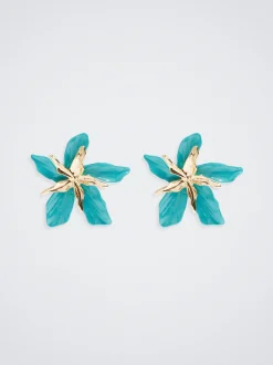 Enamel Flower Earrings|Parfois Fashion
