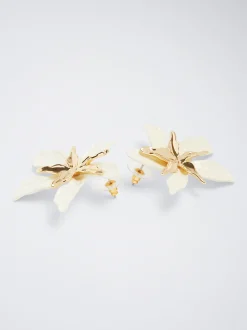 Enamel Flower Earrings|Parfois Clearance