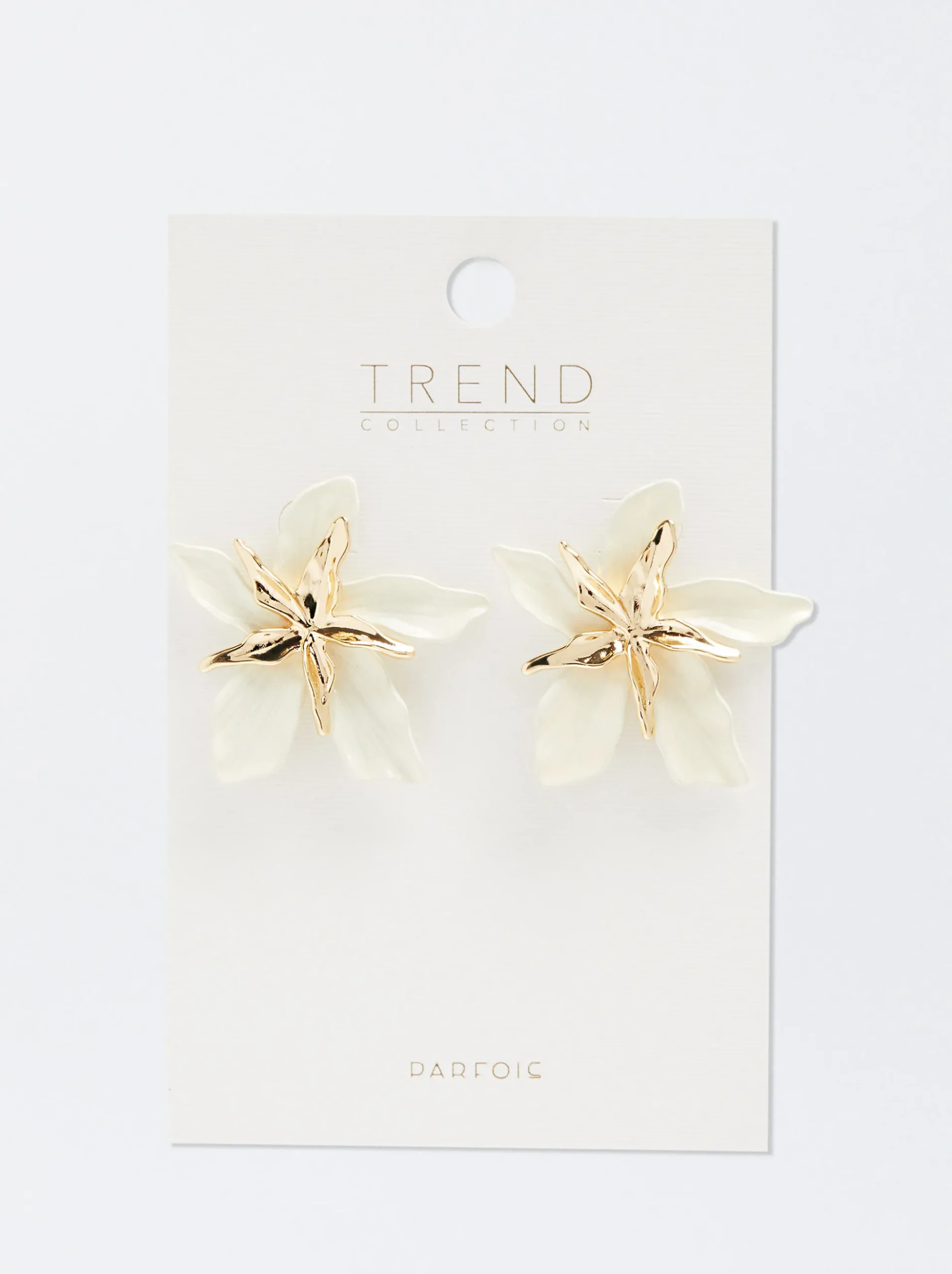 Enamel Flower Earrings|Parfois Discount