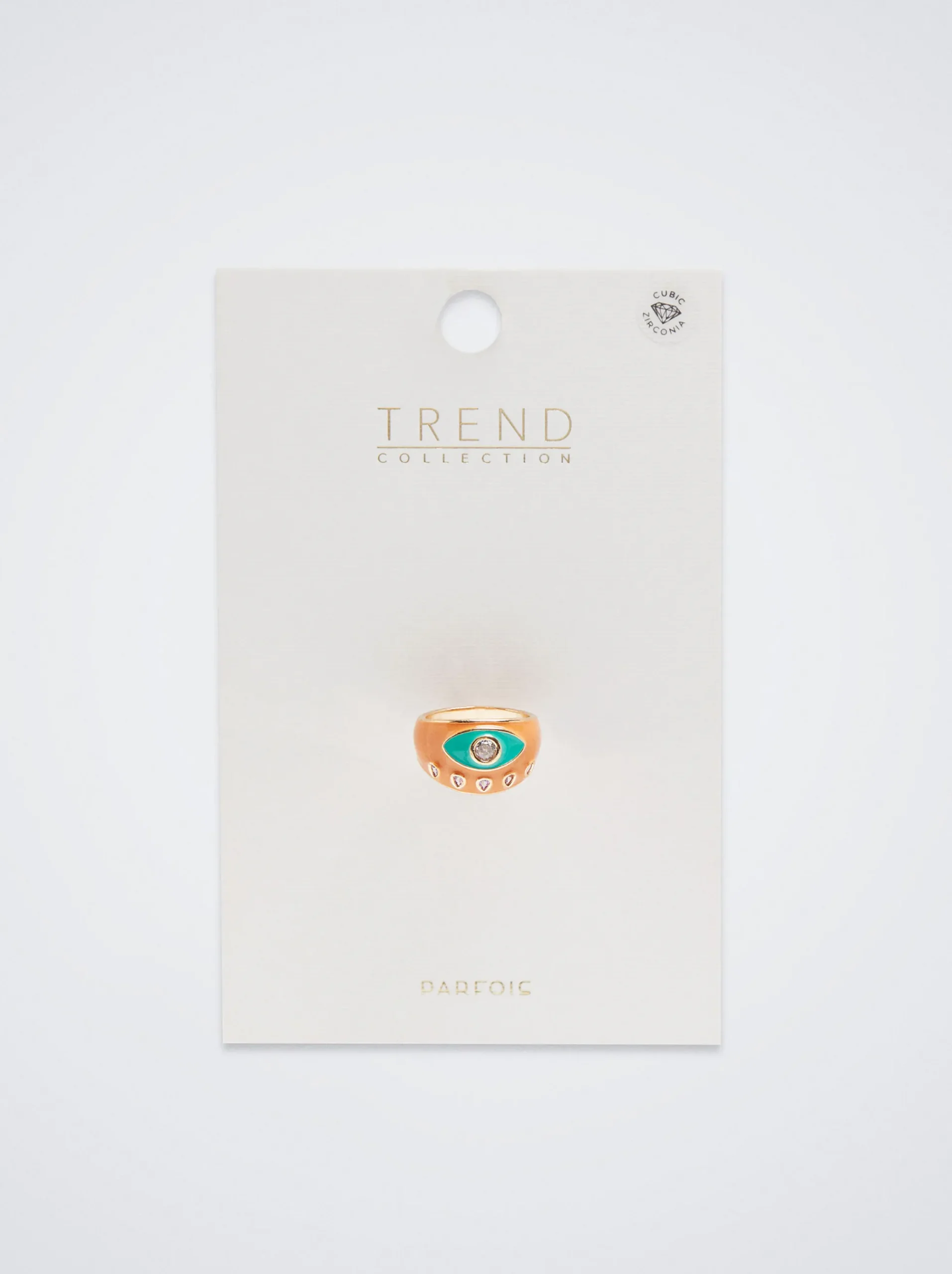 Enamel Ring With Zirconia|Parfois Best Sale