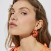 Enamel Shell Earrings|Parfois Store