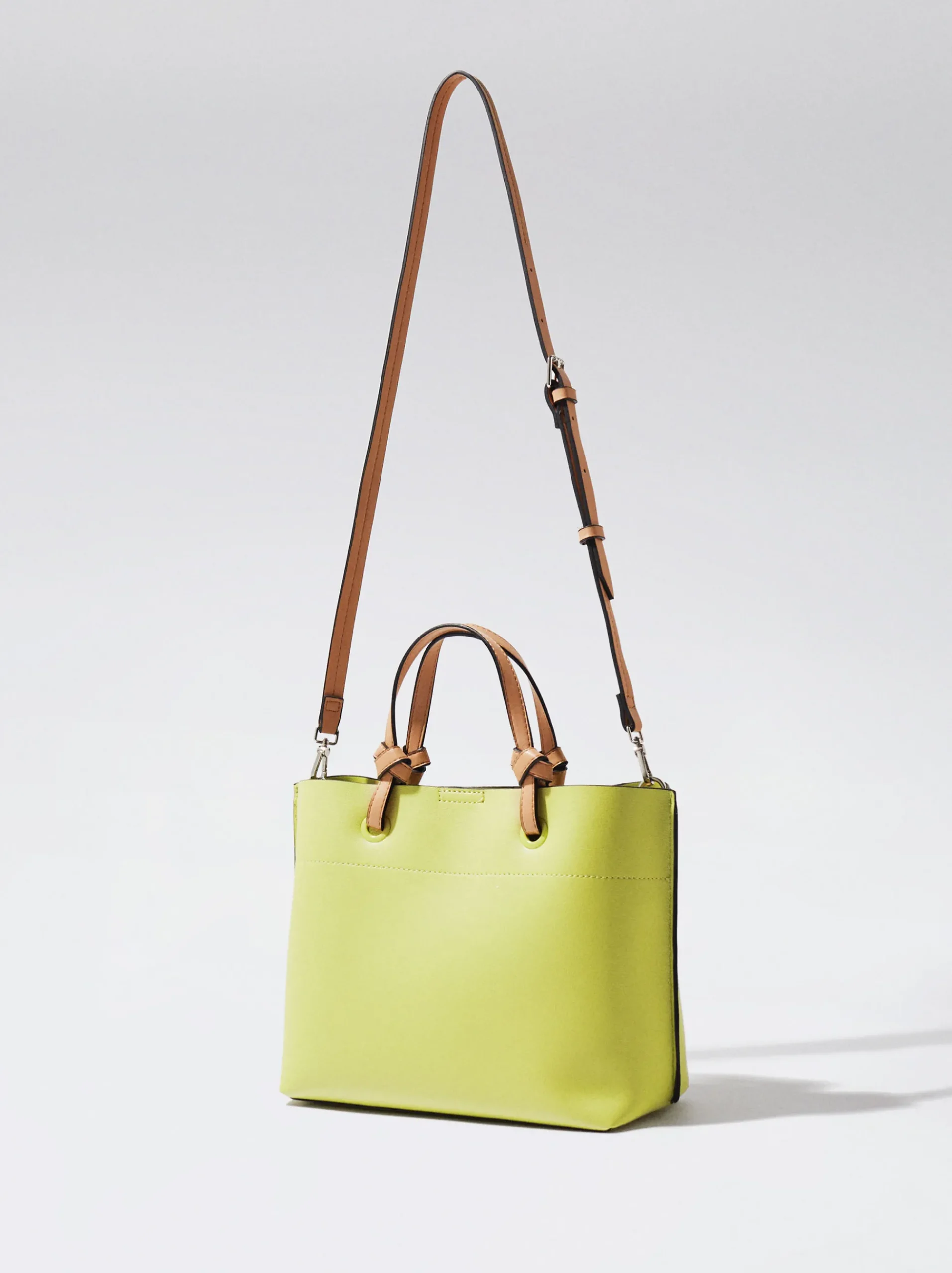Everyday Tote Bag With Pendant|Parfois Clearance