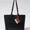 Everyday Tote Bag With Pendant|Parfois Fashion