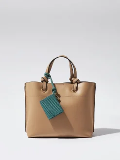 Everyday Tote Bag With Pendant|Parfois Discount