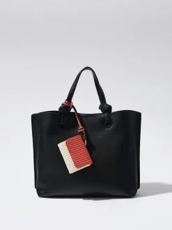 Everyday Tote Bag With Pendant|Parfois Hot