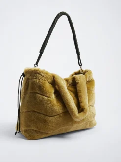 Faux Fur Tote Bag|Parfois Sale