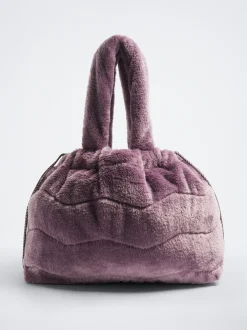 Faux Fur Tote Bag|Parfois Store