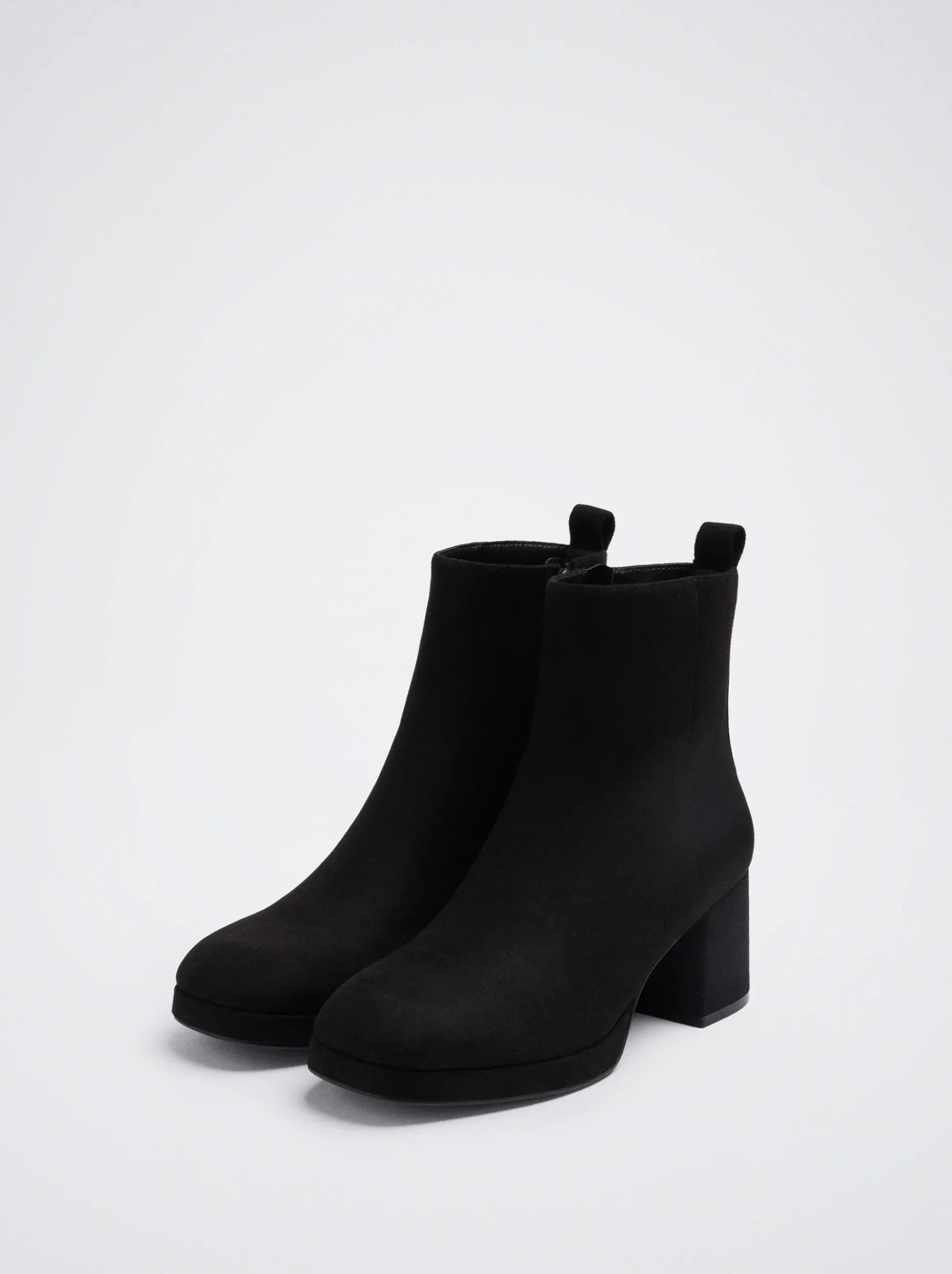 Faux Suede Ankle Boots|Parfois Fashion