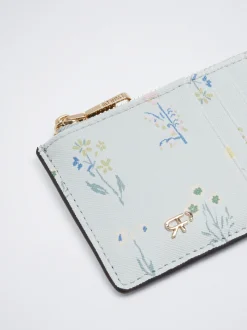 Floral Print Card Holder|Parfois Clearance