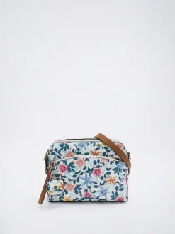 Floral Print Crossbody Bag|Parfois Flash Sale